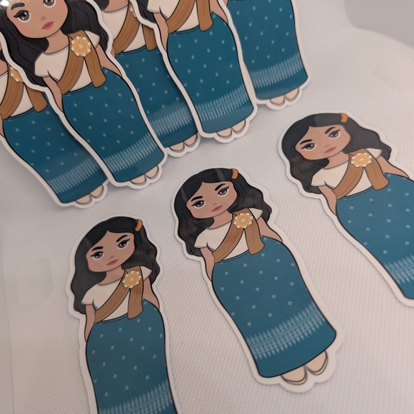 Cultural Character Stickers Set - Picture 3 of 5